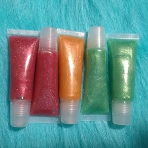 Flavored Lip Gloss With Glitter